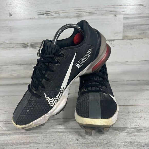 Nike Men's Force Zoom Mike Trout Baseball Metal Cleats‎ Black CQ7224-009 Size 8 - Picture 5 of 8